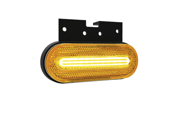 Seitenmarkierungsleuchte LED 12-36V 0.5m Kabel / 75x124x26,5/40