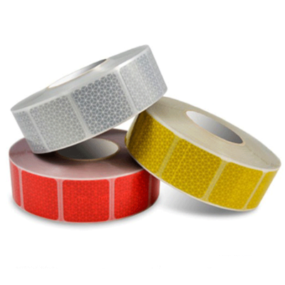 Konturmarkierungsband rot, 50m x 50mm Segment, fr Planenaufbauten,    ECE-104