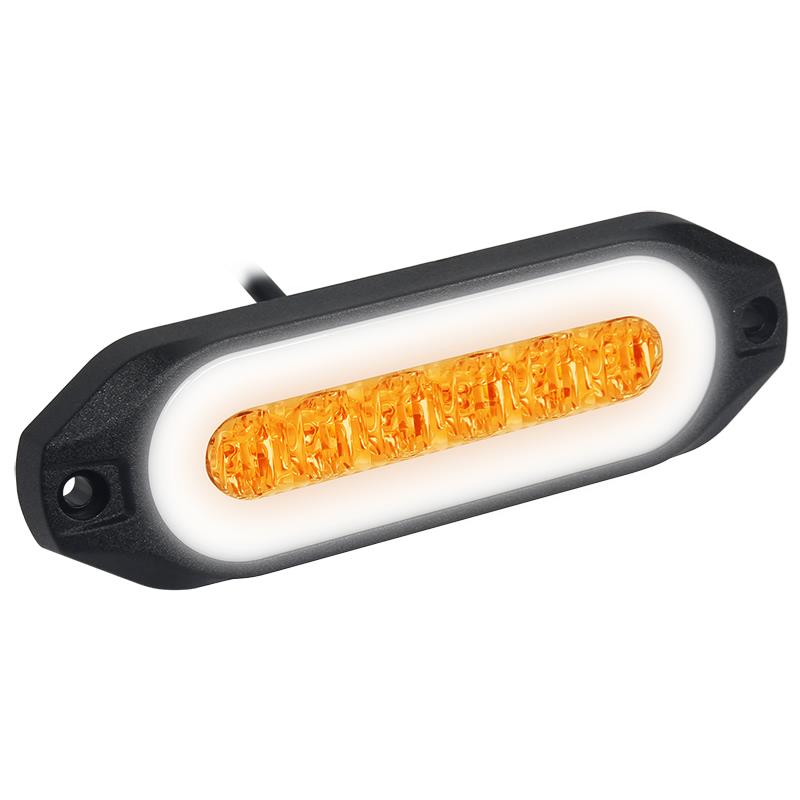 LED Warnleuchte mit Positionslicht 12/24 Positionslicht, weisses Eternal Light